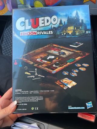 Cluedo Edición Rivales Juego Mesa
