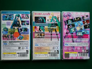 Sony PSP - Trilogía Hatsune Miku Project DIVA
