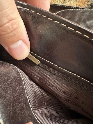 Bolso marrón Purificacion Garcia