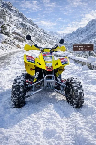 Suzuki LTZ 400 Quad Amarillo