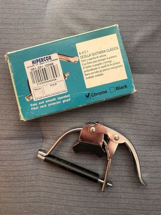 Cejilla Guitarra Clásica Cromada