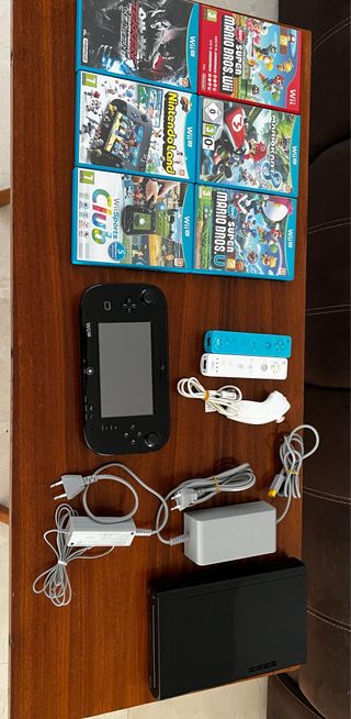 Nintendo Wii U + 6 juegos