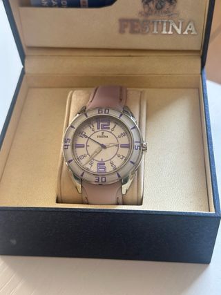 Reloj Festina Silicona Lavanda