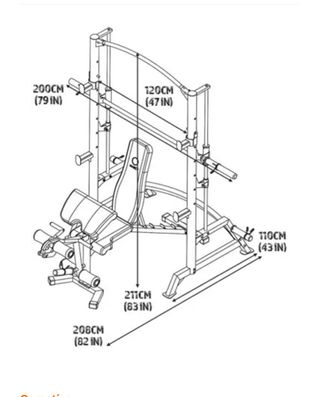 Máquina de gimnasio multifunción