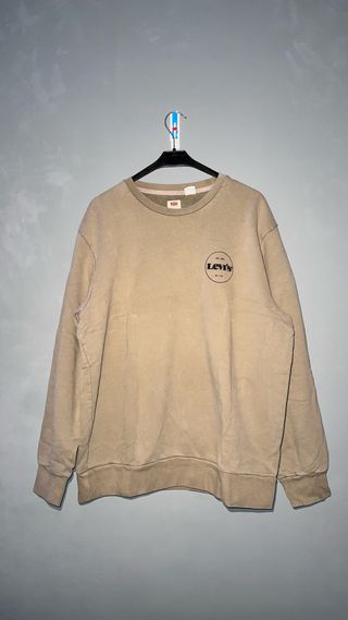 Sweatshirt Levis Bege Tamanho M