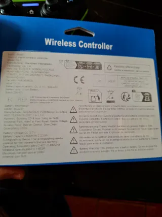 2 Mandos PS4 compatibles. Inalámbricos.