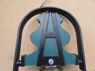 Campana de bronce y madera 37cm