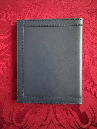 Cartera Corum Piel Azul Nueva