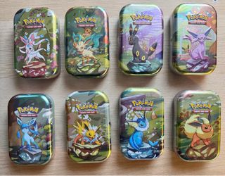 Mini Tin Pokémon Evoluzioni Prismatiche SEALED