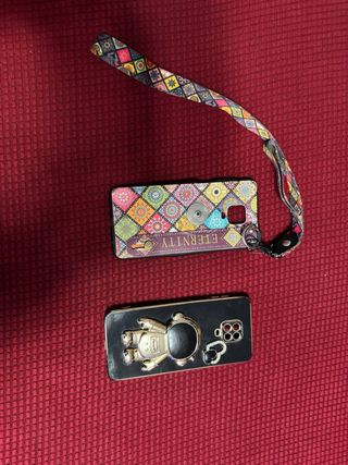 Funda Redmi 9A Astronauta Dorado Corazones