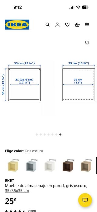 Cajoneras y estanterías grises