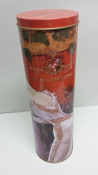 Caja Lata Bote Metálica Codorniu de Colección