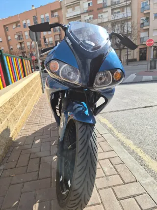 Moto Yamaha TZR 50cc Azul
