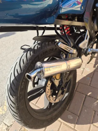 Moto Yamaha TZR 50cc Azul