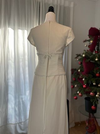 Vestido de Novia Crema