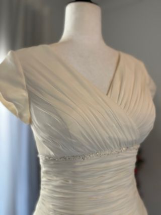 Vestido de Novia Crema