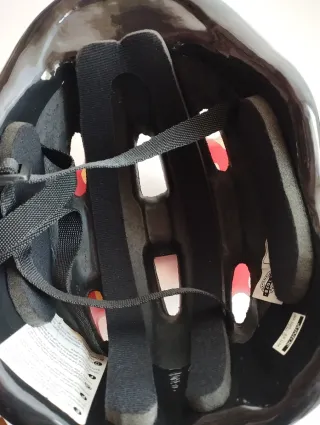 Casco bici infantil niña flores