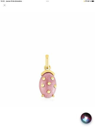 Conjunto Tous Pendientes y Colgante bañado oro