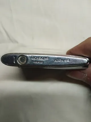 Mechero Ronson Adonis Plateado