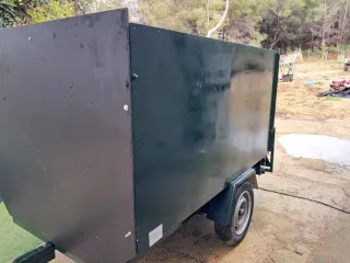 Remolque cerrado para kart,  motos