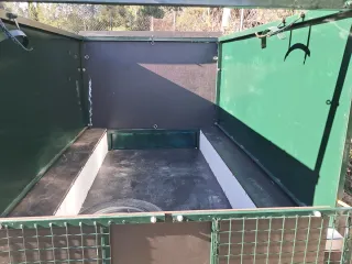 Remolque cerrado para kart,  motos