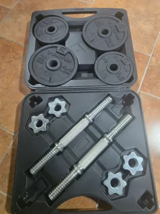 Maletín Mancuernas 20Kg