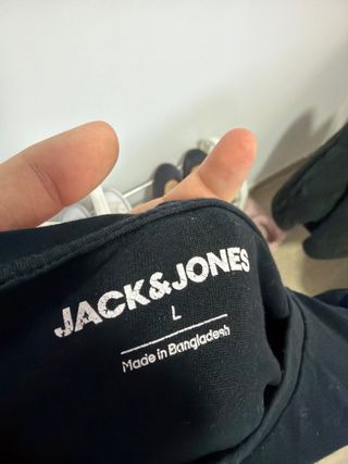 Camiseta Jack & Jones Negra Talla L