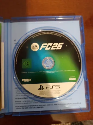 FC 26 PS5 EA Sports Juego Deportivo