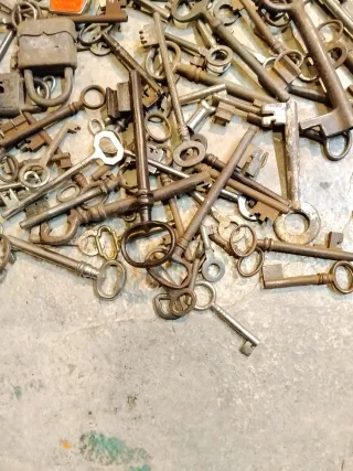 Lotto chiavi antiche vintage