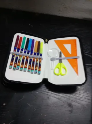 Estuches dos pisos años 80/90