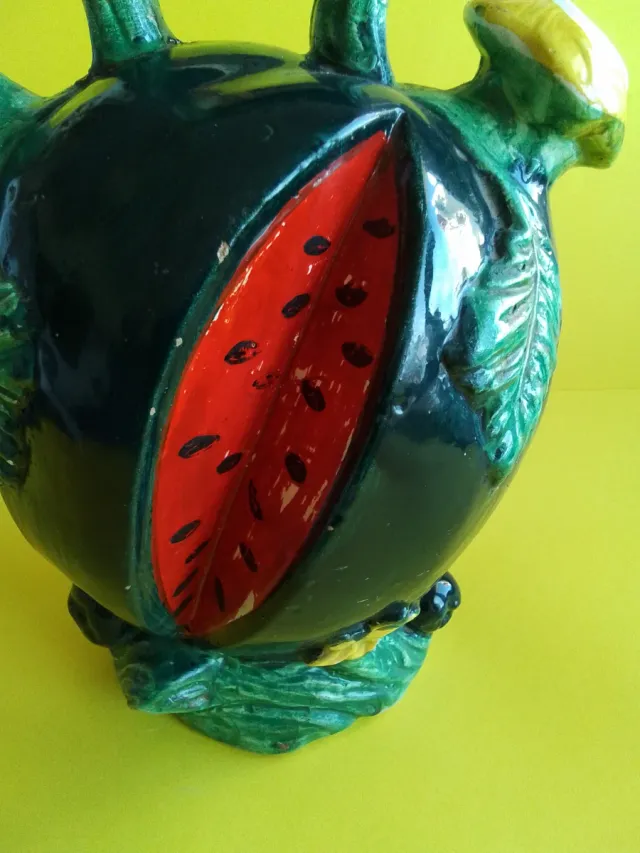 Botijo antiguo cerámica Manises