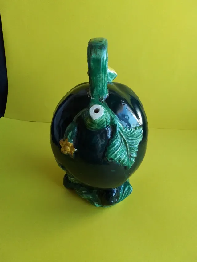 Botijo antiguo cerámica Manises