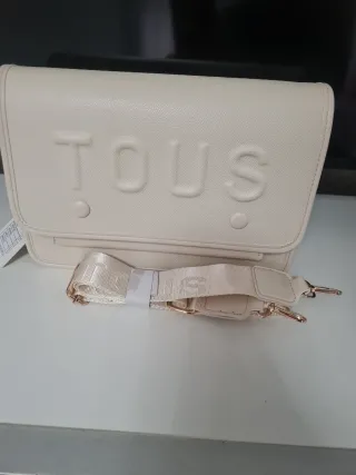Bolso  Beige con Cartera a Juego