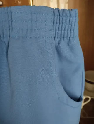 Pantalón mujer azul talla 60