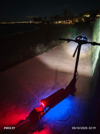 Kukirin G2 Negro Mate con Luces LED