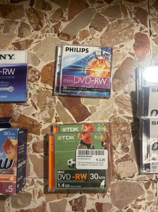 Lotti DVD-RW Philips, Sony, TDK