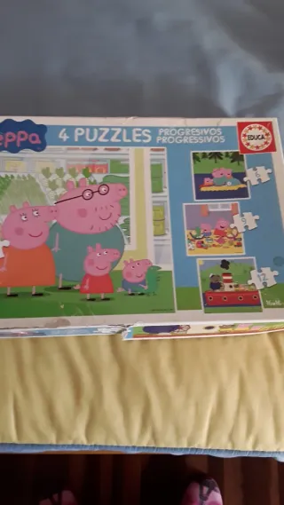 Puzzle Educa 4 Puzzles Peppa Pig