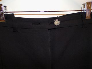 Pantalón Pedro del Hierro negro con pinzas