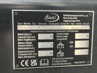 Carretilla Elevadora Diésel Baoli KBD18 Km0