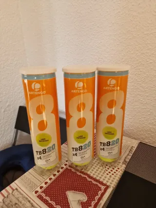 Pelotas de Tenis Artengo TB820 x4