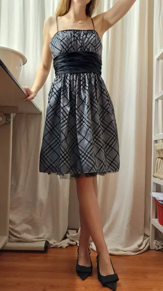 Vestido de fiesta midi