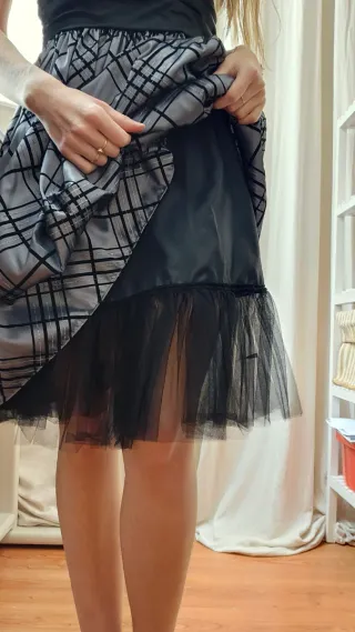Vestido de fiesta midi