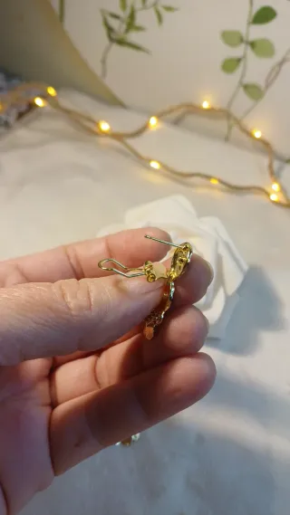 Pendientes Vintage Chapado Oro 18k