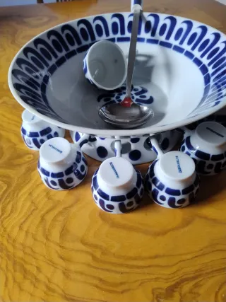 Juego Queimada Sargadelos Cerámica