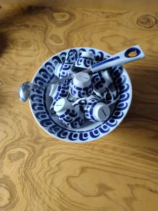 Juego Queimada Sargadelos Cerámica