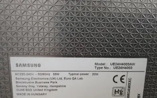 Tv 24"samsung 2hdmi ascao