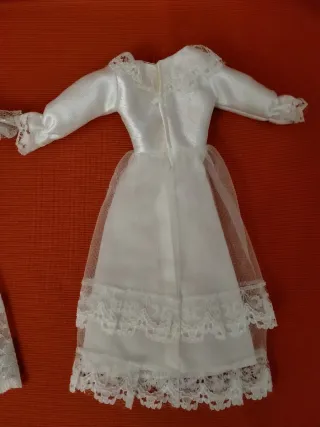 2 Abiti da sposa Barbie vintage