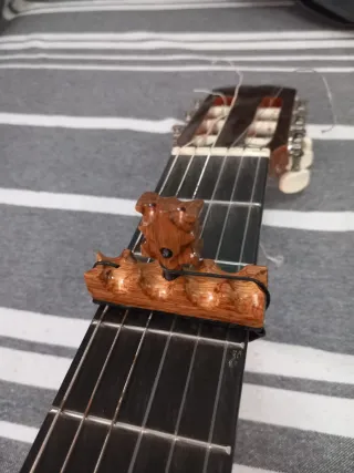Cejillas para Guitarra Personalizada Hecha Mano.