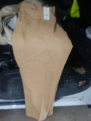 Pantalón Beige Emilio Tucci Talla 58