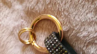 Charm Colgante perro con brillantes